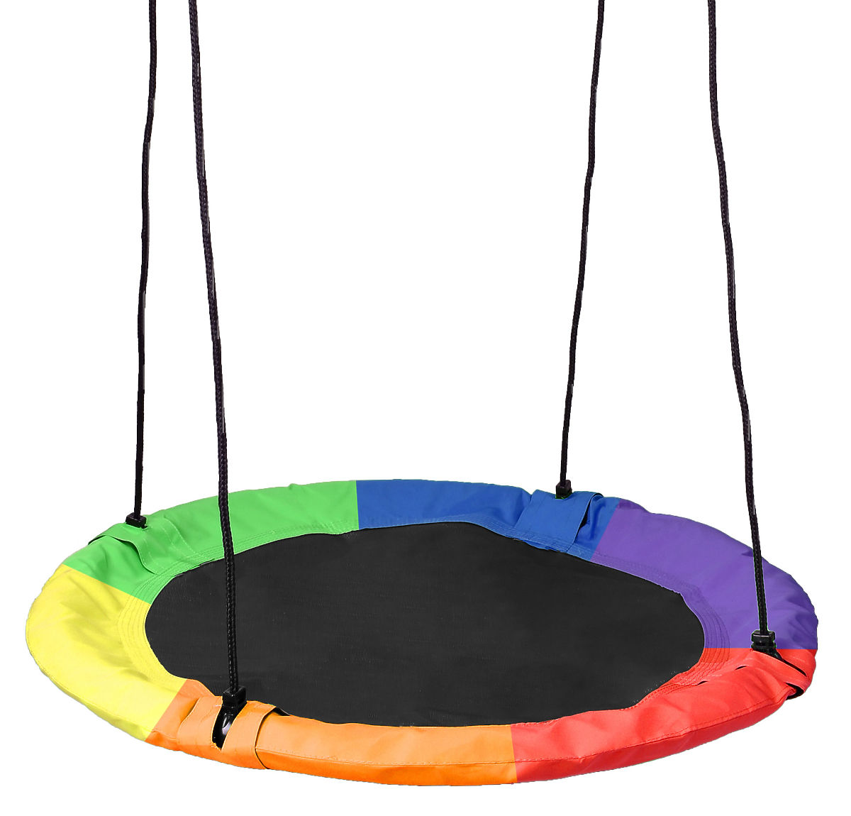 Balançoire de jardin nid Romek multicolore 60 cm