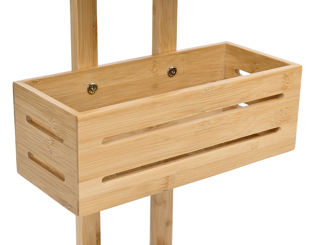 Étagère en bambou MANILA 3 niveaux pour cuisine et salle de bain