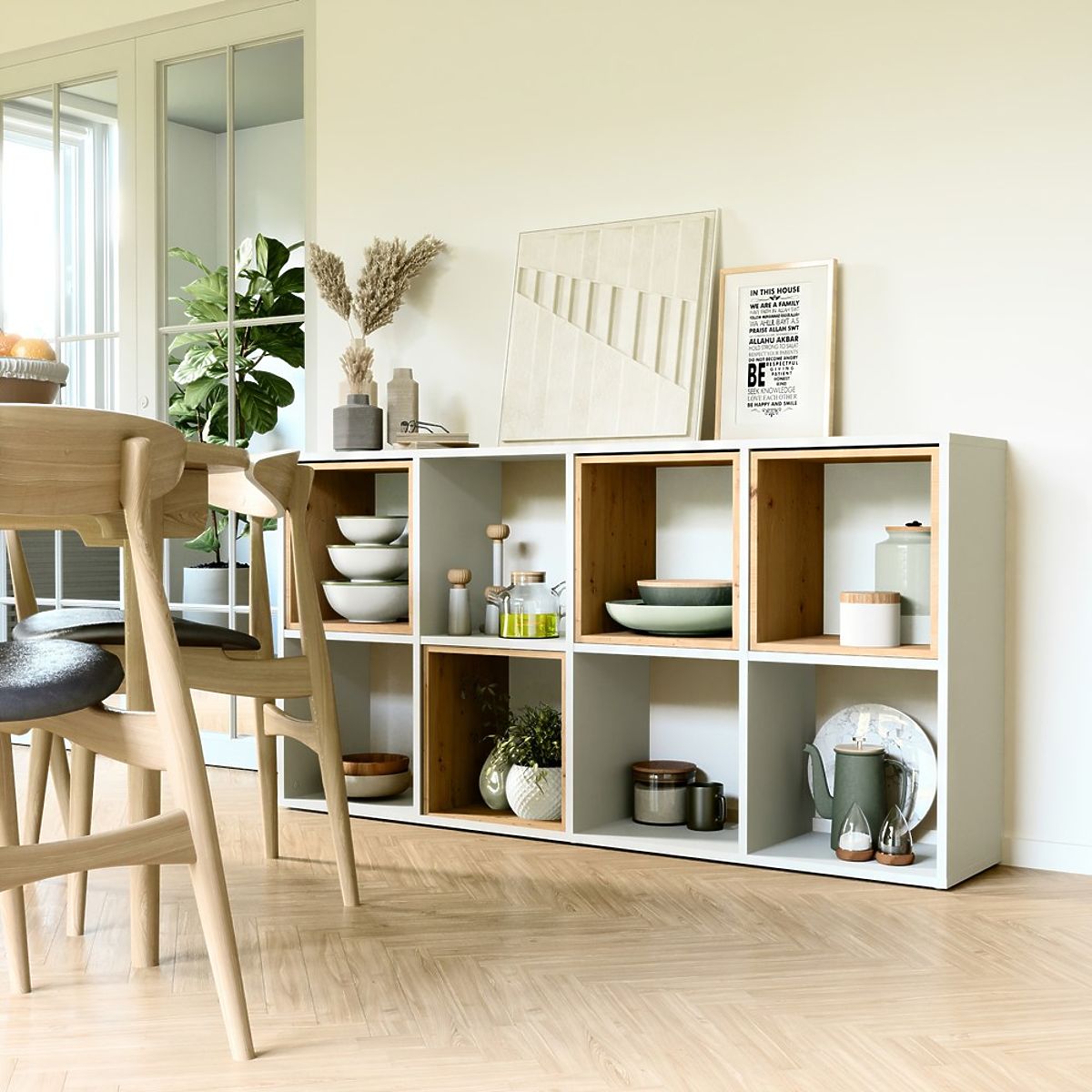 Étagère Malax 2X4 BLANCHE