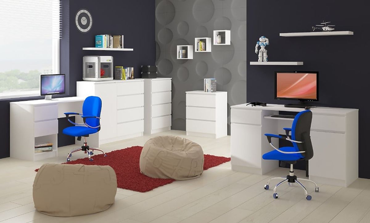 ÉTAGÈRE MURALE K 25x25cm ENSEMBLE 3pcs BLANC