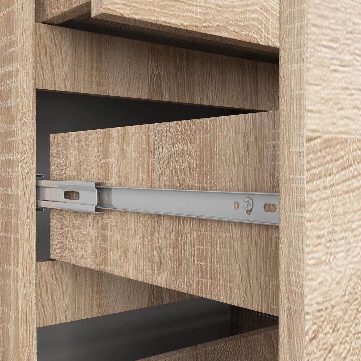 ÉTAGÈRE R60 3TI 2P CLP PK CHÊNE SONOMA