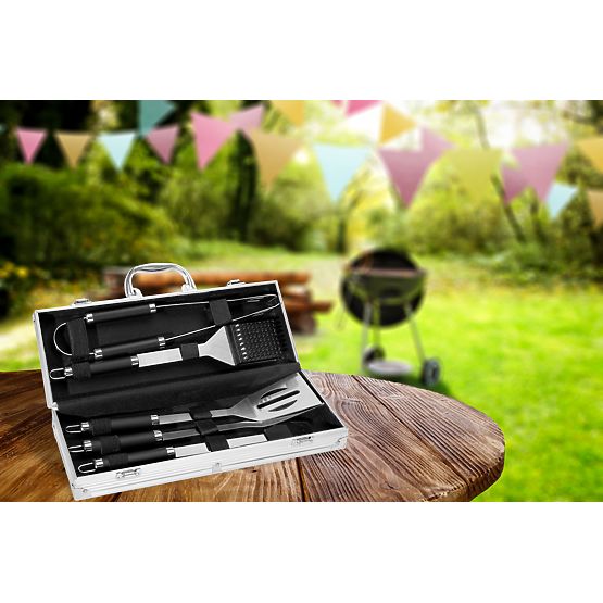 Accessoires de barbecue GAFAL 6 pièces mallette
