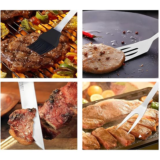 Accessoires de barbecue ISCO + étui