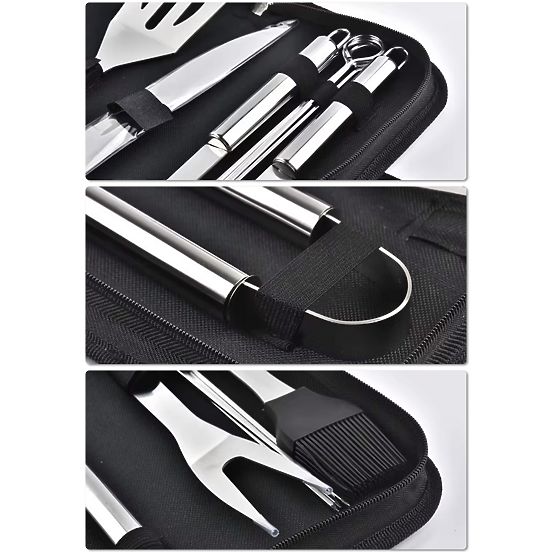 Accessoires de barbecue ISCO + étui
