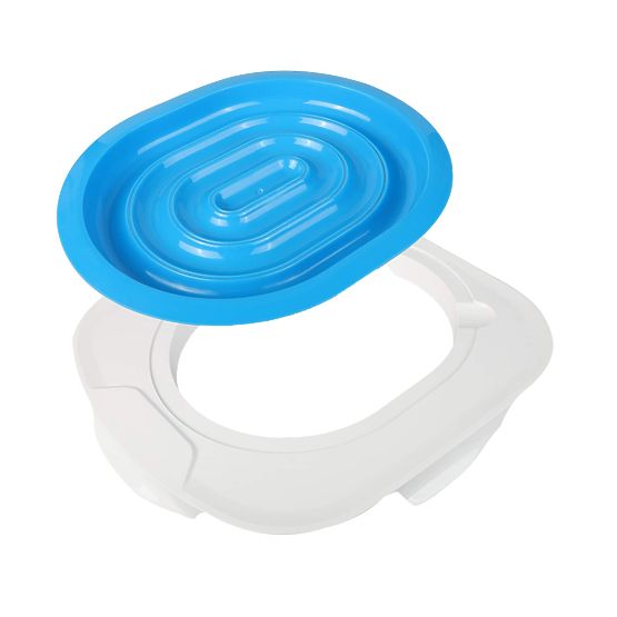 Adaptateur de toilette pour chats NILS bleu