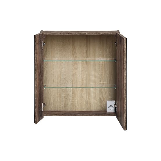 Armoire avec Miroir 60cm 2 Portes