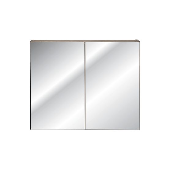 Armoire avec miroir 80 cm 2 portes