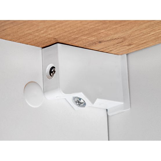 Armoire avec Miroir 90cm 3 Portes