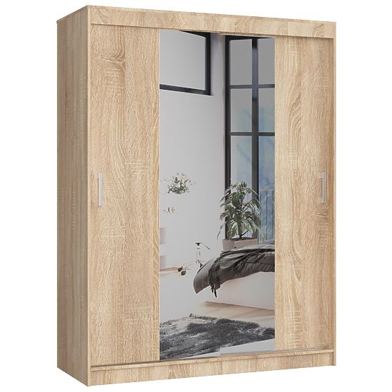 ARMOIRE COULISSANTE 150cm CLP SONOMA