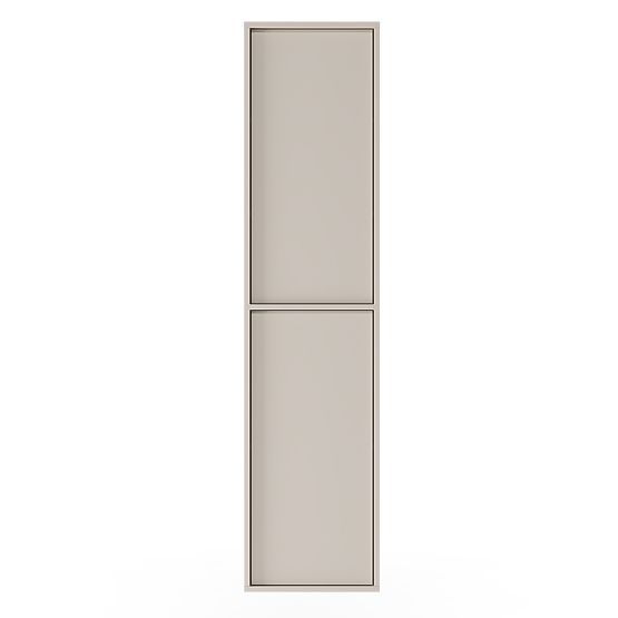 Armoire de salle de bain, colonne Mossy, cachemire