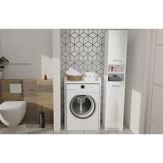 Armoire de Salle de Bain Marbela 1.0 BLANC BRILLANT