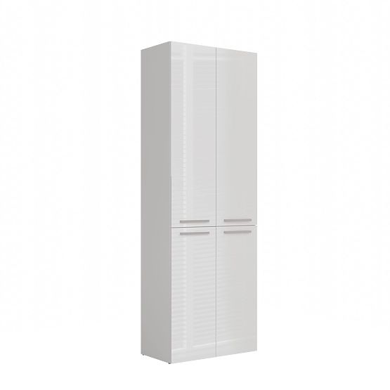Armoire de salle de bain Nel 1K/DD BLANC BRILLANT