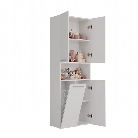 Armoire de salle de bain Nel 1K/DK BLANCHE