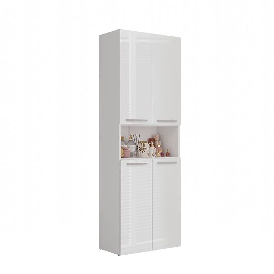 Armoire de salle de bain Nel 2K/DK BLANC BRILLANT