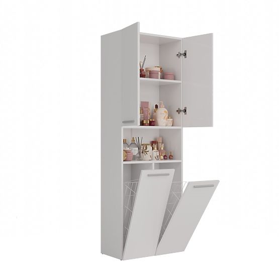 Armoire de Salle de Bain Nel 2K/DK BLANCHE
