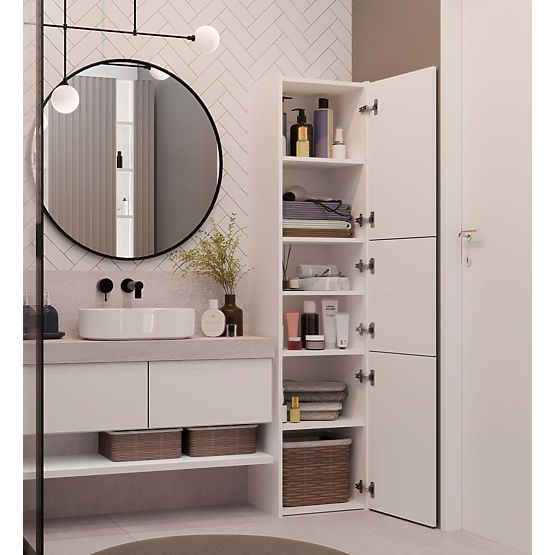 Armoire de salle de bain Sara S43 BLANCHE