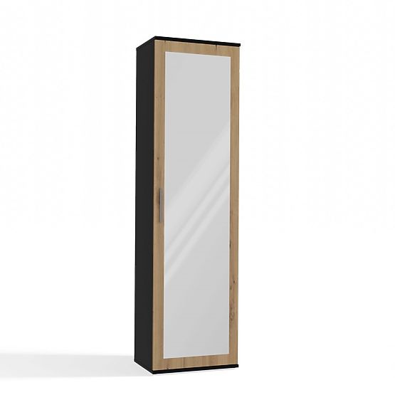 Armoire DUO ANTHRACITE CHÊNE ARTISAN