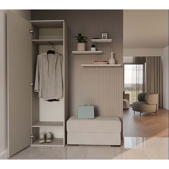 Armoire DUO CACHEMIRE