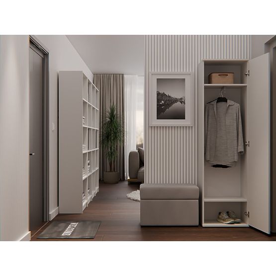 Armoire DUO CACHEMIRE