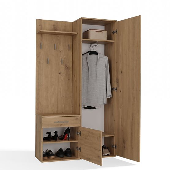 Armoire DUO CHÊNE ARTISAN