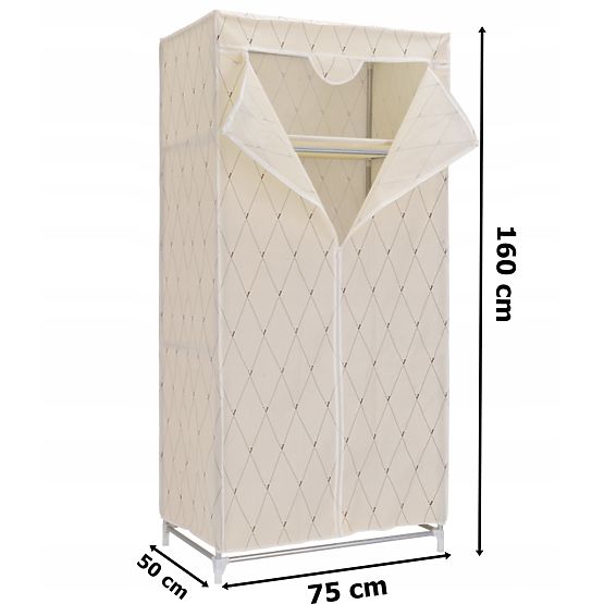 Armoire en tissu Gaja Vitto - beige