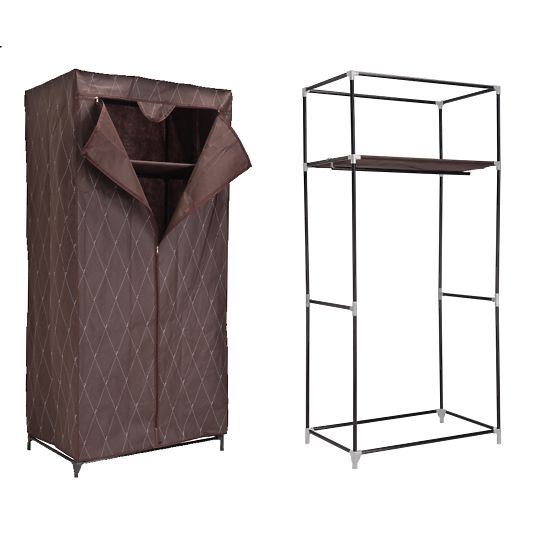 Armoire en tissu Gaja Vitto - marron