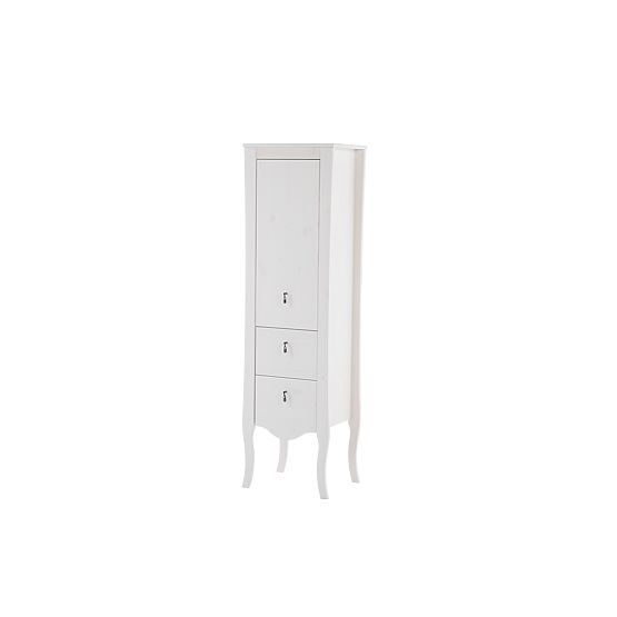Armoire haute 1 porte 2 tiroirs