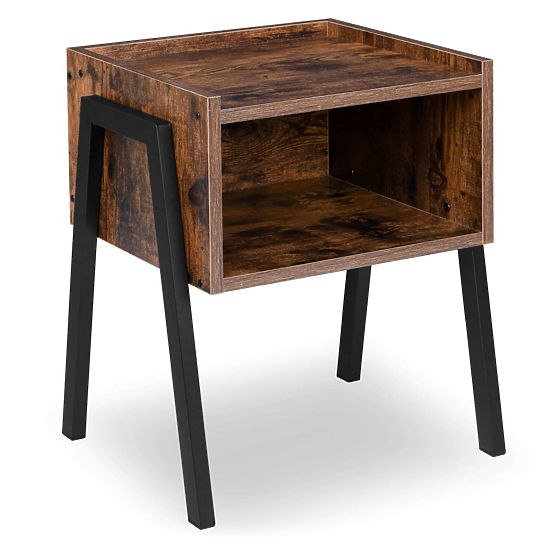 Armoire industrielle loft Skive Rustic chêne antique