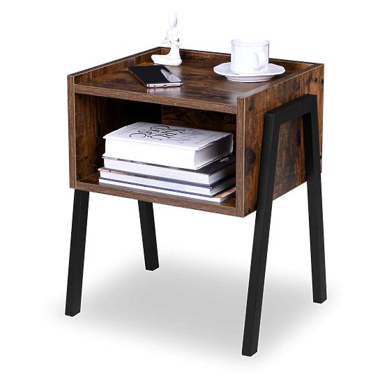 Armoire industrielle loft Skive Rustic chêne antique