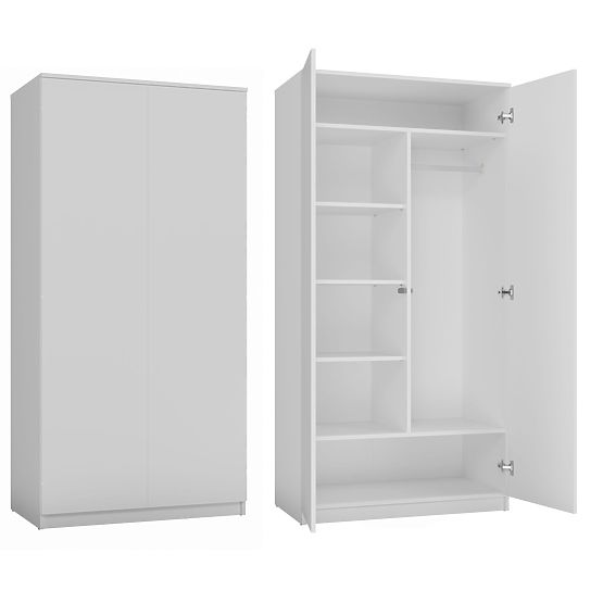 Armoire Malwa SD-90 BLANCHE