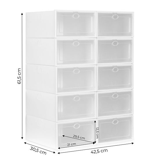 Armoire modulaire pour chaussures - plastique