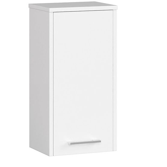 ARMOIRE MURALE SALLE DE BAIN FIN W30 1D BLANCHE