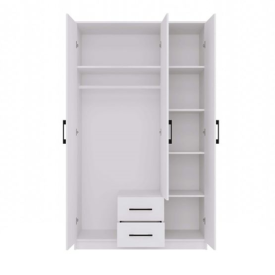 Armoire Romana 120 BLANC Sans Miroir