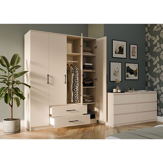 Armoire Romana 160X205 CACHEMIRE BEIGE