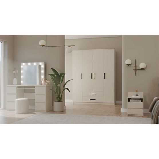 Armoire Romana 160X205 CACHEMIRE BEIGE