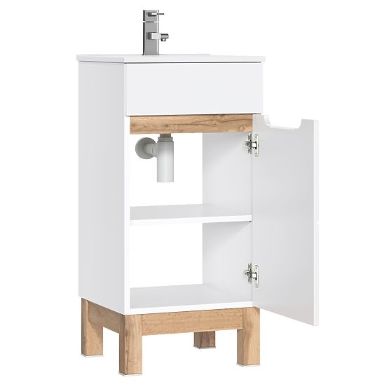 Armoire sous lavabo 40 cm 1 porte