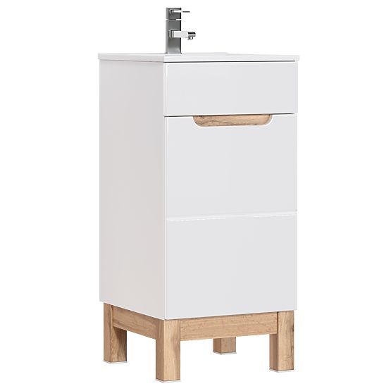 Armoire sous lavabo 40 cm 1 porte