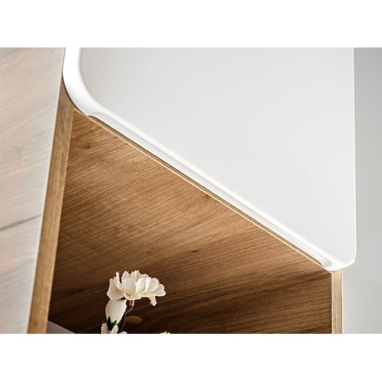 Armoire sous lavabo 50 cm 2 tiroirs