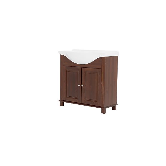 Armoire sous lavabo 85 cm 2 Portes