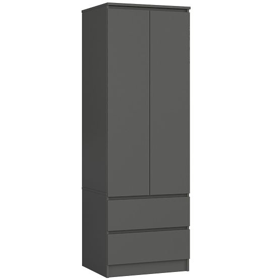 ARMOIRE STAR S60 2D 2SZ PK GRIS GRAPHITE