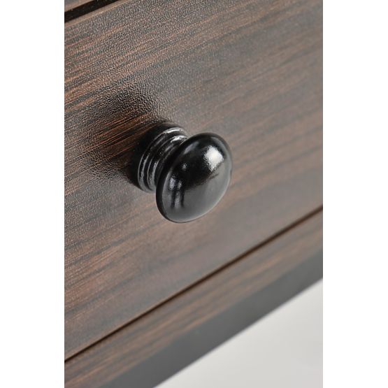 B46 bureau noyer / noir (1p=1pc)