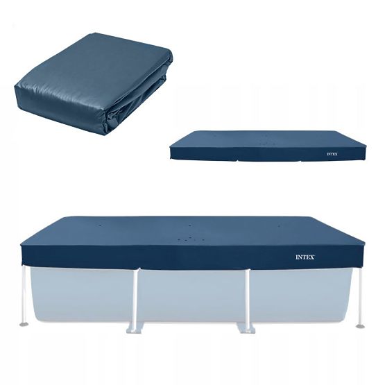 Bâche couverture pour piscine à cadre 2,6x1,6m Intex 28036
