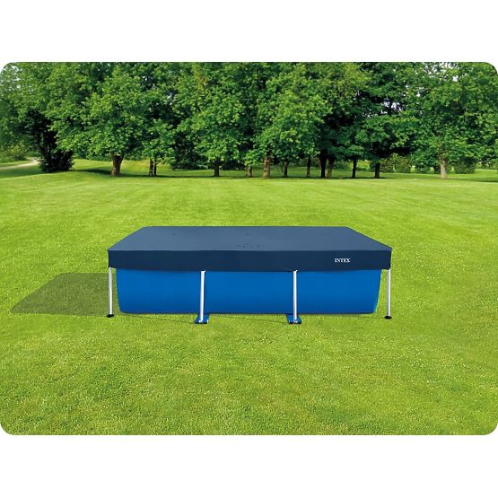 Bâche couverture pour piscine à cadre 2,6x1,6m Intex 28036