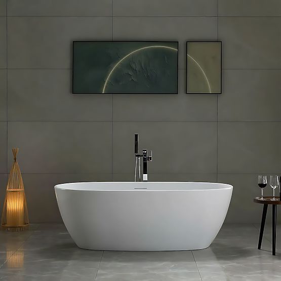 Baignoire autoportante en acrylique ROMA 170
