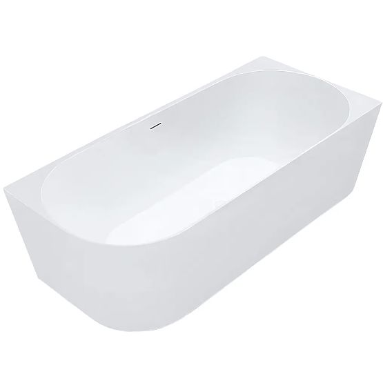 Baignoire d'angle en acrylique BELLANTO SLIM 170 Droite