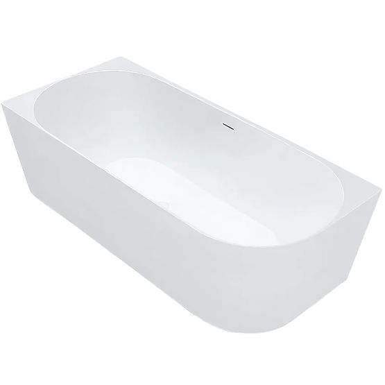Baignoire d'angle en acrylique BELLANTO SLIM 170 Gauche