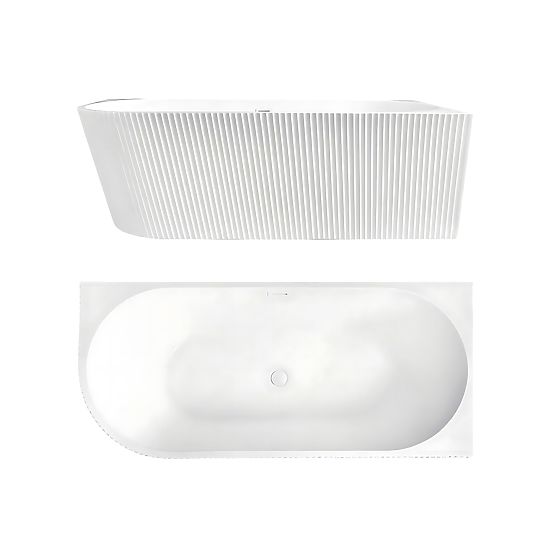 Baignoire d'angle en acrylique WENUS DROITE 170