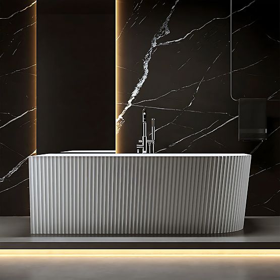 Baignoire d'angle en acrylique WENUS GAUCHE 170