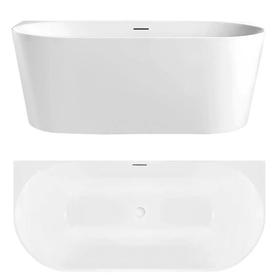 Baignoire murale CAPRI SLIM 170 cm