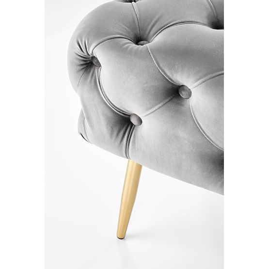 Banc ATHENA gris / doré (1p=1ks)